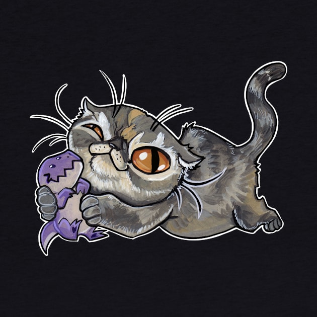 Kitty trex squish by BiancaRomanStumpff